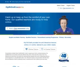 KipmcGrath.co.uk(Kip McGrath Education Centres) Screenshot