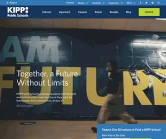 Kipp.org(KIPP Public Charter Schools) Screenshot