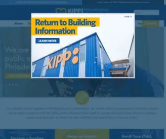 Kippphiladelphia.org(KIPP Philadelphia Schools) Screenshot