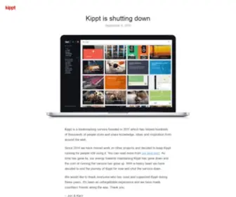 Kippt.com(Kippt is shutting down) Screenshot