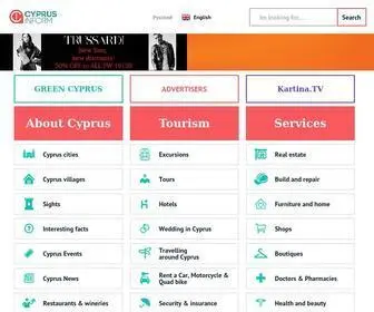 Kiprinform.com(Все о Кипре для туризма и бизнеса) Screenshot