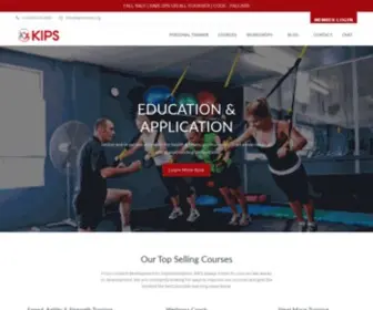 Kipsonline.org(Kinesiology Institute for Performance Specialists) Screenshot