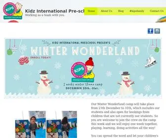 Kipsqatar.com(Kidz International Preschool (KIPS)) Screenshot