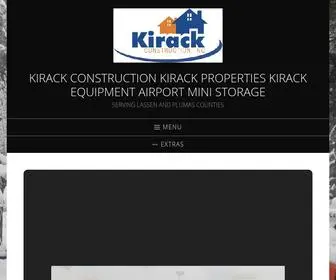 Kirackinc.com(SERVING lassen and plumas counties) Screenshot