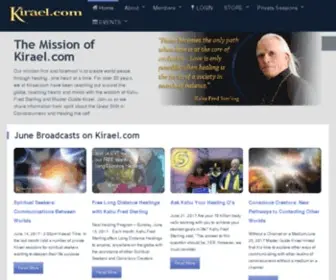 Kirael.com(Official Site of Kahu Fred Sterling & Master Guide Kirael) Screenshot