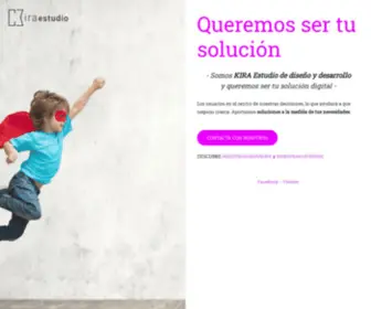 Kiraestudio.com(Diseño y desarrollo de páginas web y apps en Aranjuez) Screenshot