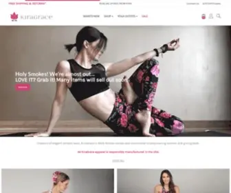 Kiragrace.com(Yoga Clothes) Screenshot