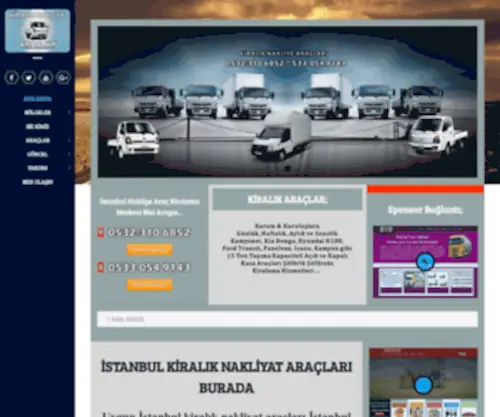 Kiraliknakliyearaclari.com(İSTANBUL) Screenshot