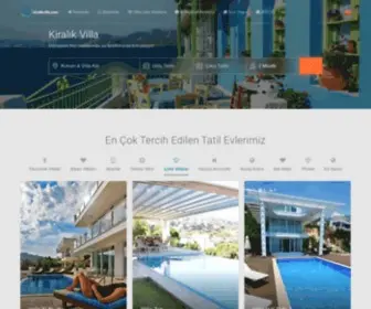 Kiralikvilla.com(Kiralık Villa) Screenshot