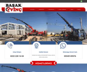 Kiralikvinceskisehir.com(Başak Vinç) Screenshot