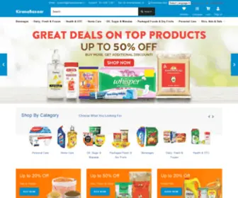 Kiranabazaar.in(The best online grocery store. Kirana Bazaar) Screenshot