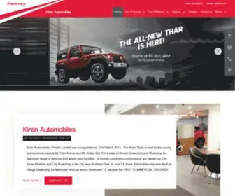 Kiranautomobiles.com(Kiran Automobiles) Screenshot