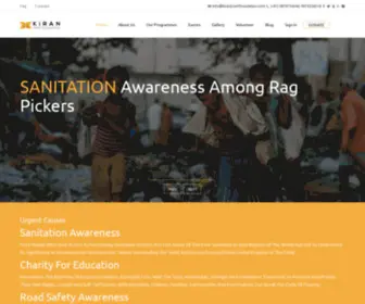 Kirantrustfoundation.com(Kiran Trust Foundation) Screenshot