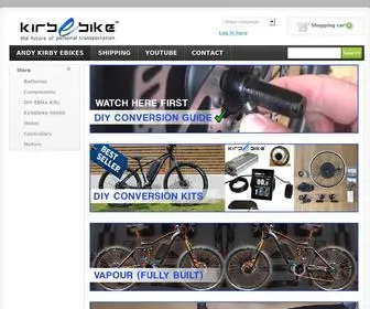 Kirbebike.com(The Worlds No.1 eBike Specialist) Screenshot