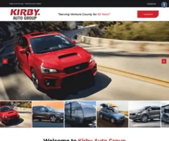 Kirbyautogroup.com(Kirby Auto Group of Ventura California) Screenshot