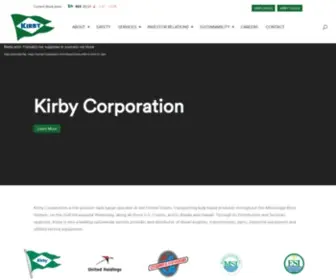 Kirbycorp.com(Kirby Corporation) Screenshot