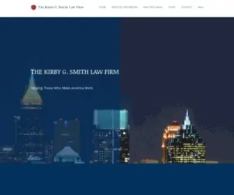 Kirbygsmith.com(Employment Attorney) Screenshot