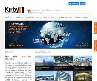 Kirbyinternational.com(Kirby Building Systems) Screenshot