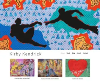 Kirbykendrick.com(Kirby Kendrick's Art Blog) Screenshot