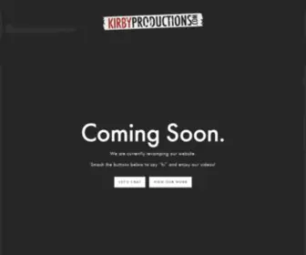 Kirbyproductions.com(Kirby Productions) Screenshot