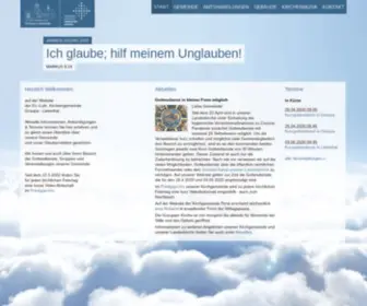Kirche-Graupa.de(Start) Screenshot