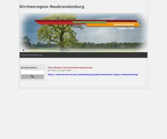 Kirche-Neubrandenburg.de(Kirche Neubrandenburg) Screenshot