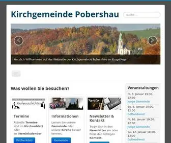 Kirche-Pobershau.de(Kirchgemeinde Pobershau) Screenshot