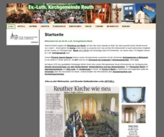 Kirche-Reuth.de(Startseite) Screenshot