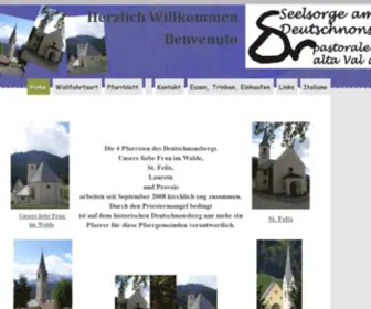Kirchedeutschnonsberg.com(Index) Screenshot