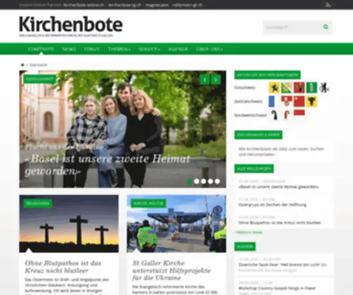 Kirchenbote-SG.ch(Kirchenbote Juni/Juli 2013) Screenshot
