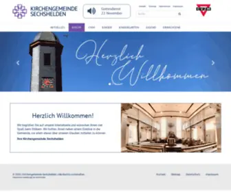 Kirchengemeinde-Sechshelden.de(Kirchengemeinde Sechshelden) Screenshot