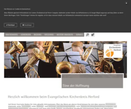 Kirchenkreis-Herford.de(Kirchenkreis Herford) Screenshot