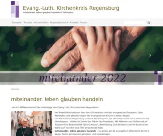 Kirchenkreis-Regensburg.de(Kirchenkreis Regensburg) Screenshot