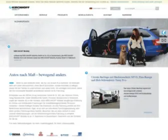 Kirchhoff-Mobility.com(REHA Group Automotive) Screenshot