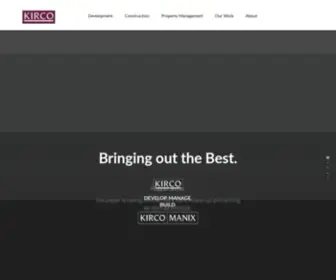 Kirco.com(KIRCO & KIRCO MANIX) Screenshot