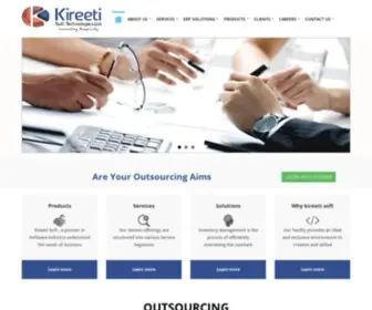 Kireetisoft.com(Kireeti soft.com) Screenshot