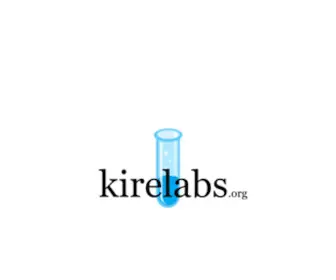Kirelabs.org(A collection of software projects and experiments by daniel kirsch. including) Screenshot