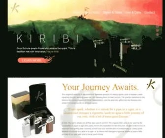 Kiribi-Lighters.com(Kiribi Lighters) Screenshot