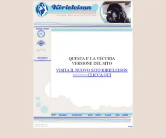 Kirieleison.com(Allevamento cani di terranova) Screenshot
