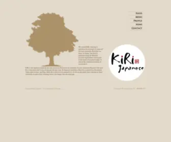 Kirijapanese.com(KiRi Japanese Restaurant in Shenton Park Western Australia) Screenshot