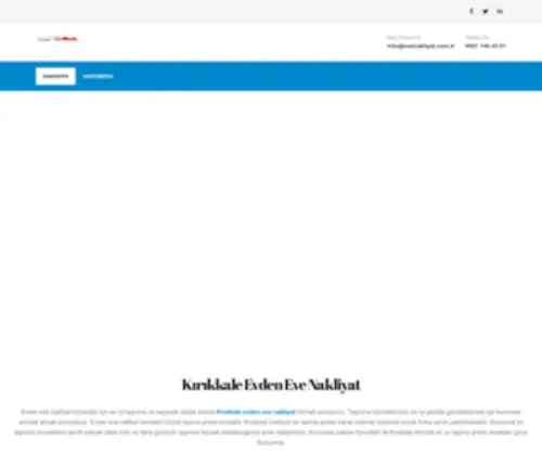 Kirikkalenakliye.com(Kırıkkale) Screenshot