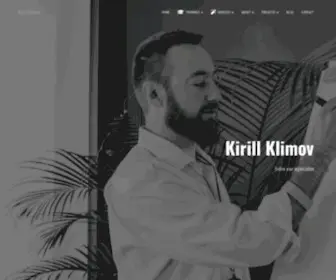Kirillklimov.com(Modern management of knowledge work) Screenshot