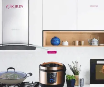 Kirin.co.id(Find the best kitchen appliances for your family) Screenshot