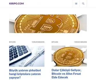 Kiripo.com(Kriptoparaların) Screenshot