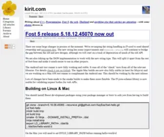 Kirit.com(Kirit) Screenshot