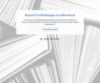 Kirjasi.fi(Tervetuloa) Screenshot