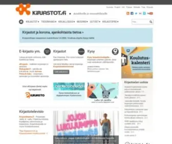 Kirjastot.fi(Terve­tuloa) Screenshot