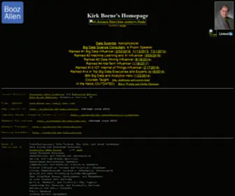 Kirkborne.net(Kirk Borne's) Screenshot