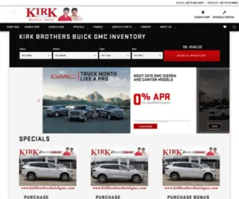 Kirkbrothersbuickgmc.com(Kirk Brothers Buick GMC in GREENWOOD) Screenshot