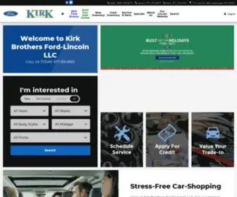 Kirkbrothersford.com(Kirk Brothers Ford) Screenshot